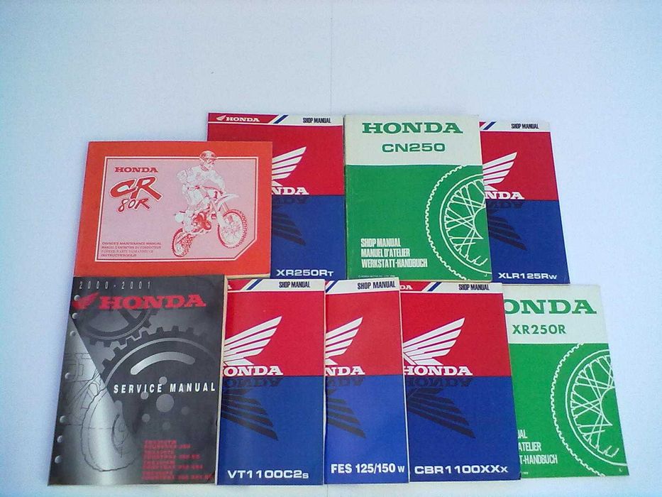 Manuais Técnicos Oficiais Honda 15 euros cada
