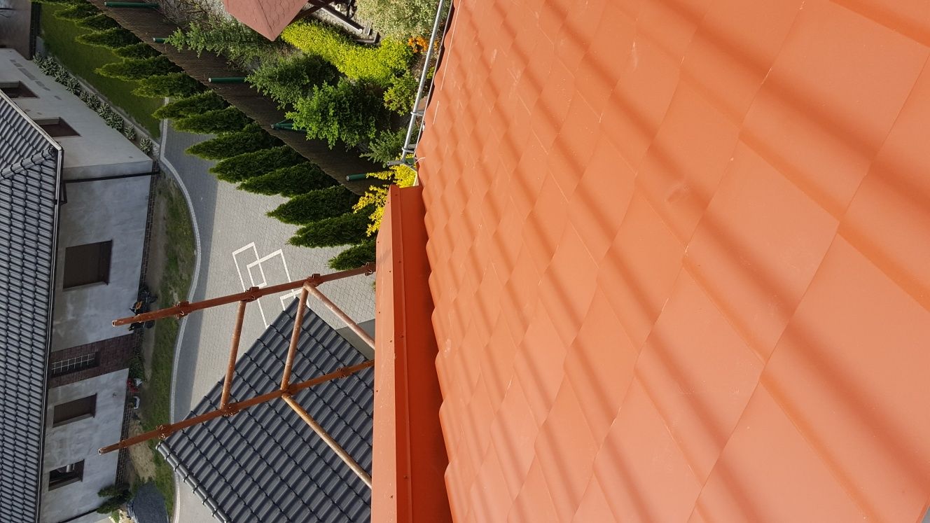 Remont dach blachodachówka