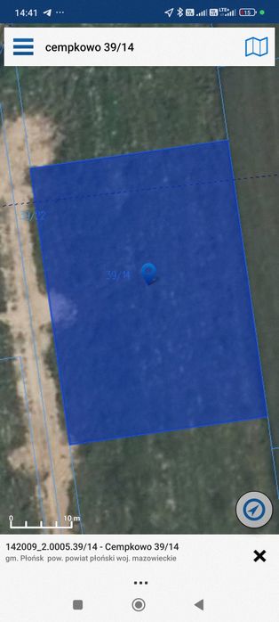 Działka 1500m2 Cempkowo gmina Płońsk Woda Prąd !