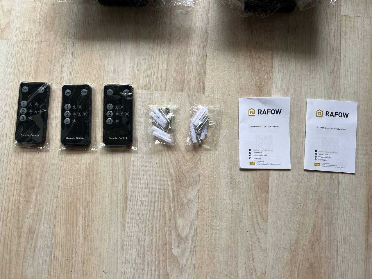 Lampy solarne do użytku na zewnątrz z czujnikiem ruchu LED. 2 szt.