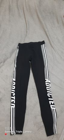 Legginsy czarne XS.