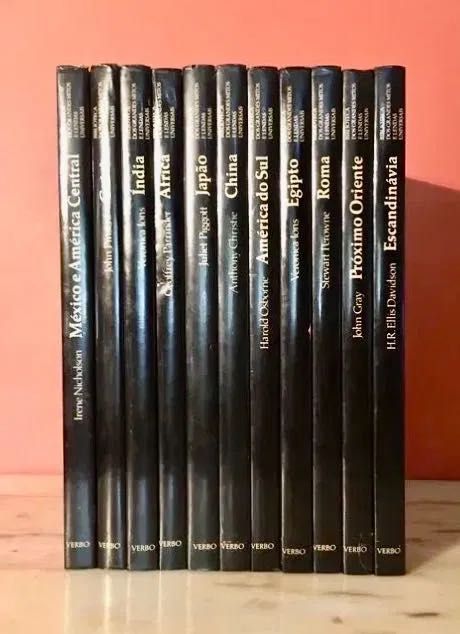MITOS e LENDAS UNIVERSAIS - editorial verbo - 11 vol. - completo