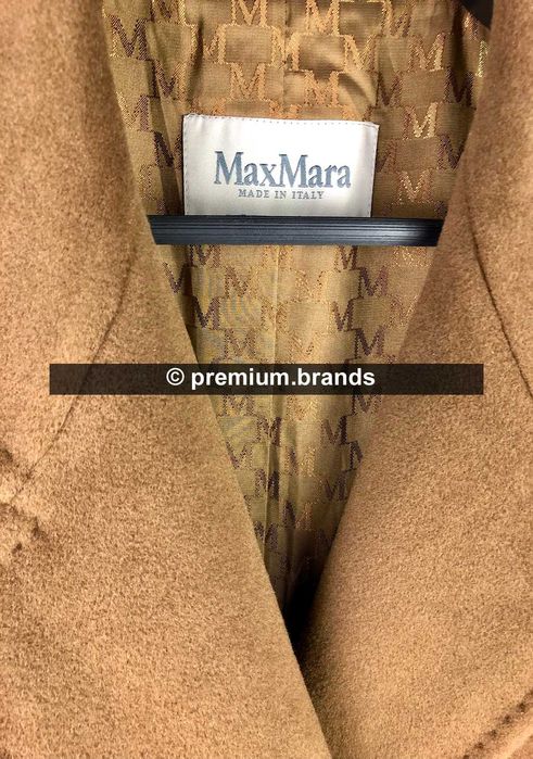 Płaszcz Max Mara 101801 Icon Coat wełna/kaszmir kolor Camel