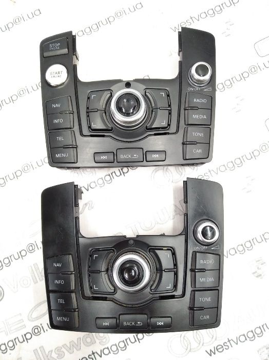 Панель управления Мультимедиeй ММІ Мультимедиа Audi Q7 2006 - 2015 г.в