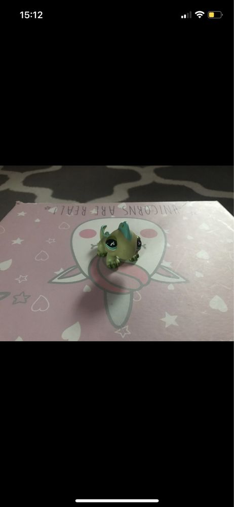 Figurka littlest pet shop jaszczurka