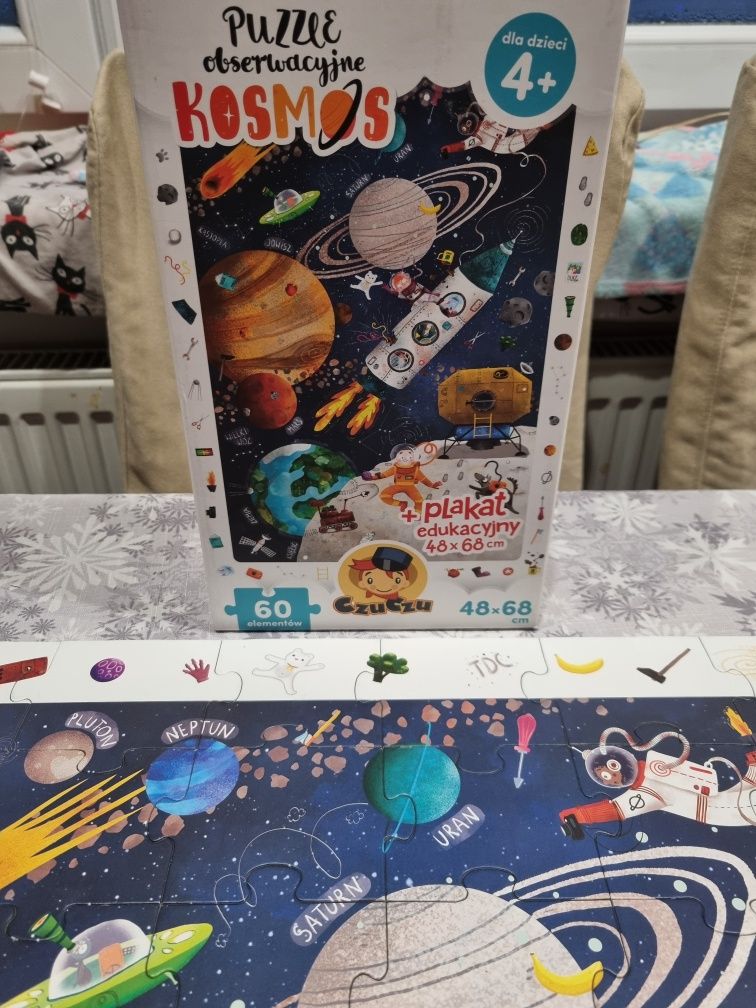 CZUCZU puzzle obserwacyjne 60 elementów KOSMOS