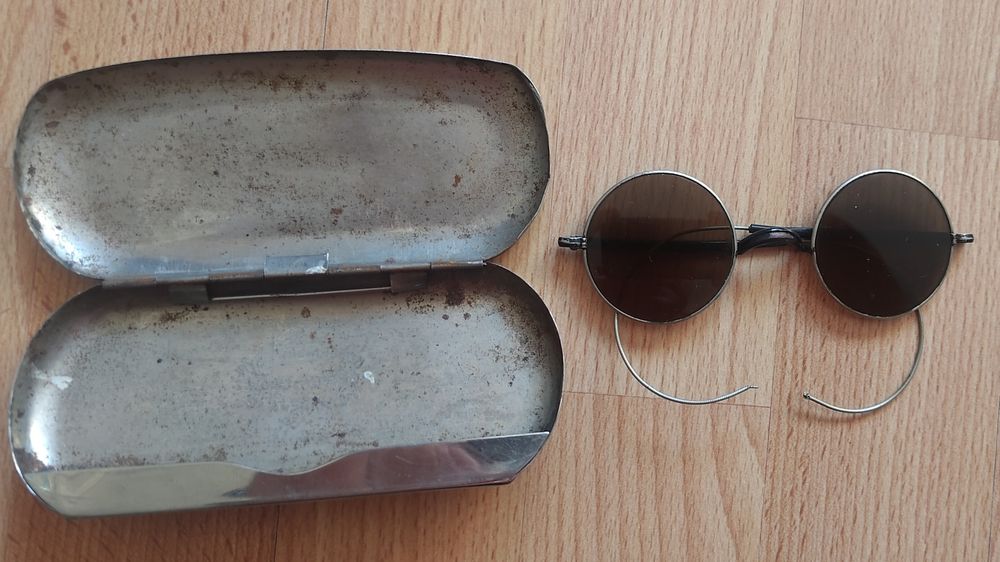 Etui Kopernicki i Syn Lwów + okulary