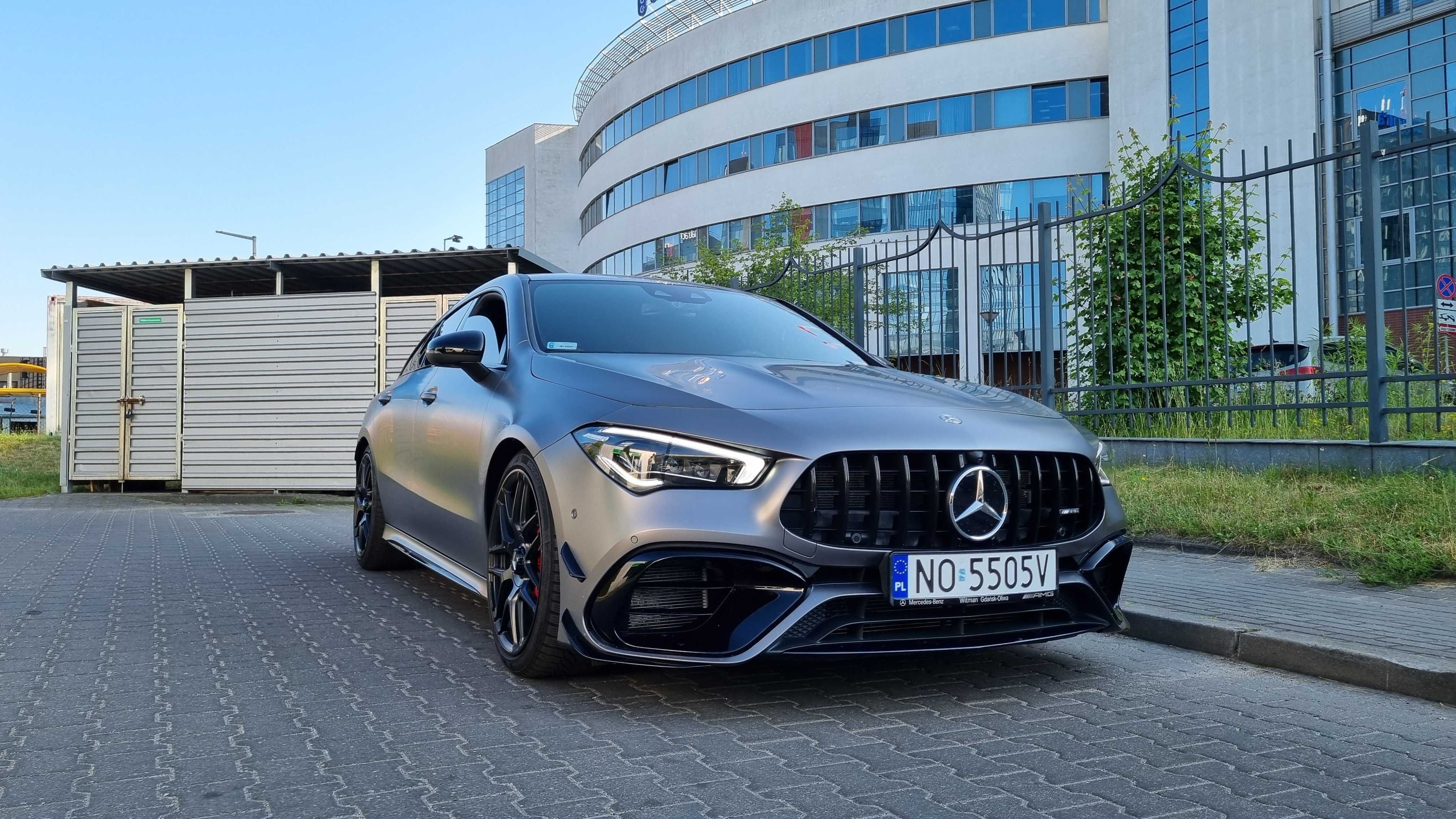 Mercedes AMG CLA 45s Shooting Brake 421 KM Wynajem Trójmiasto.