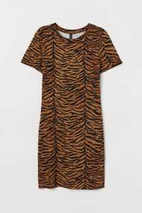 Трендова літня сукня сарафан h&m тваринний принт розмір XS