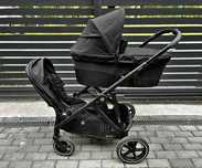 Wózek podwójny Cybex Gazelle S + fotelik Cybex Cloud Z
