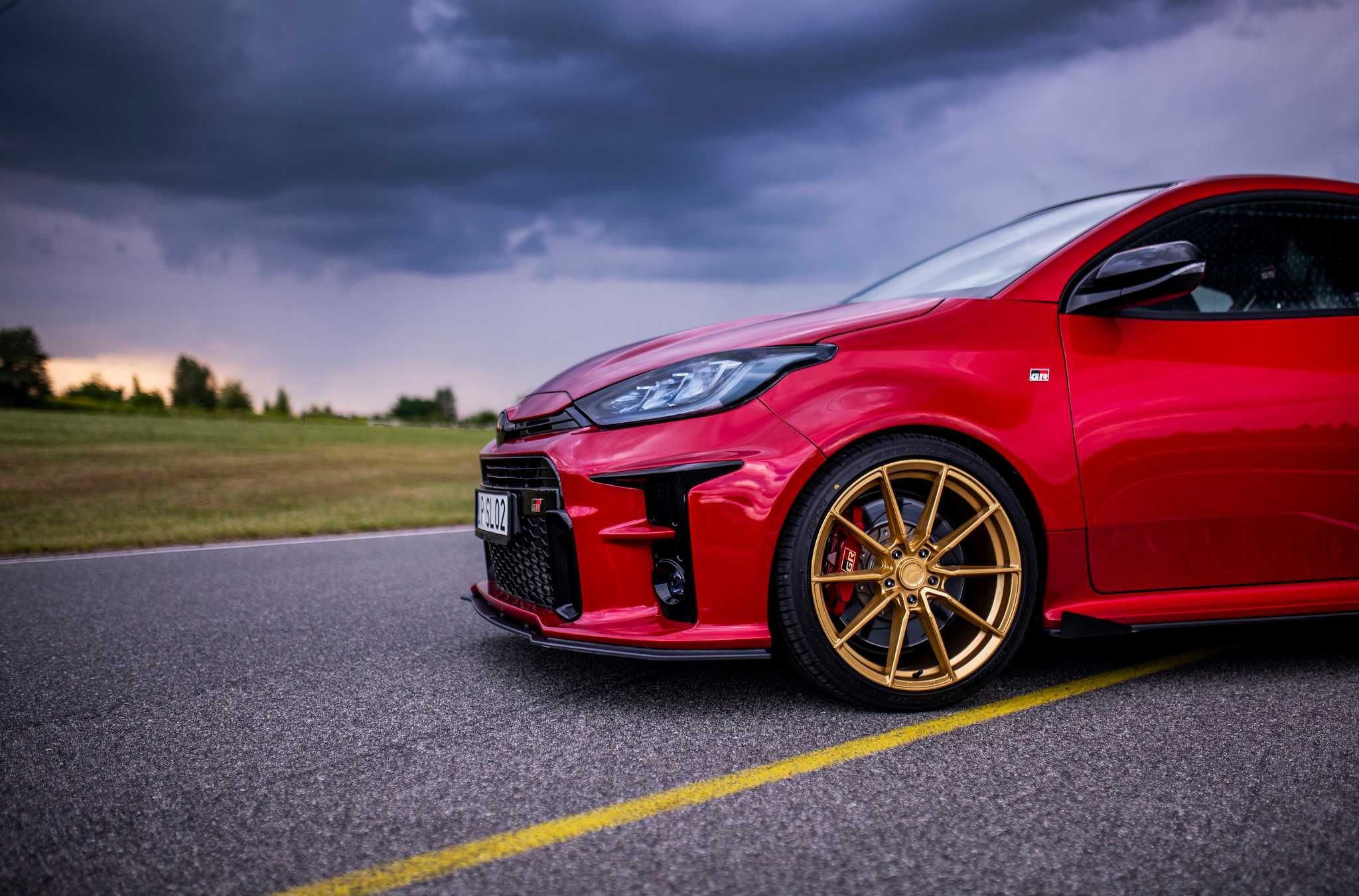 Lekkie felgi JR-Wheels SL02 18" 8J 18x8" 5x114,3 Toyota Yaris GR