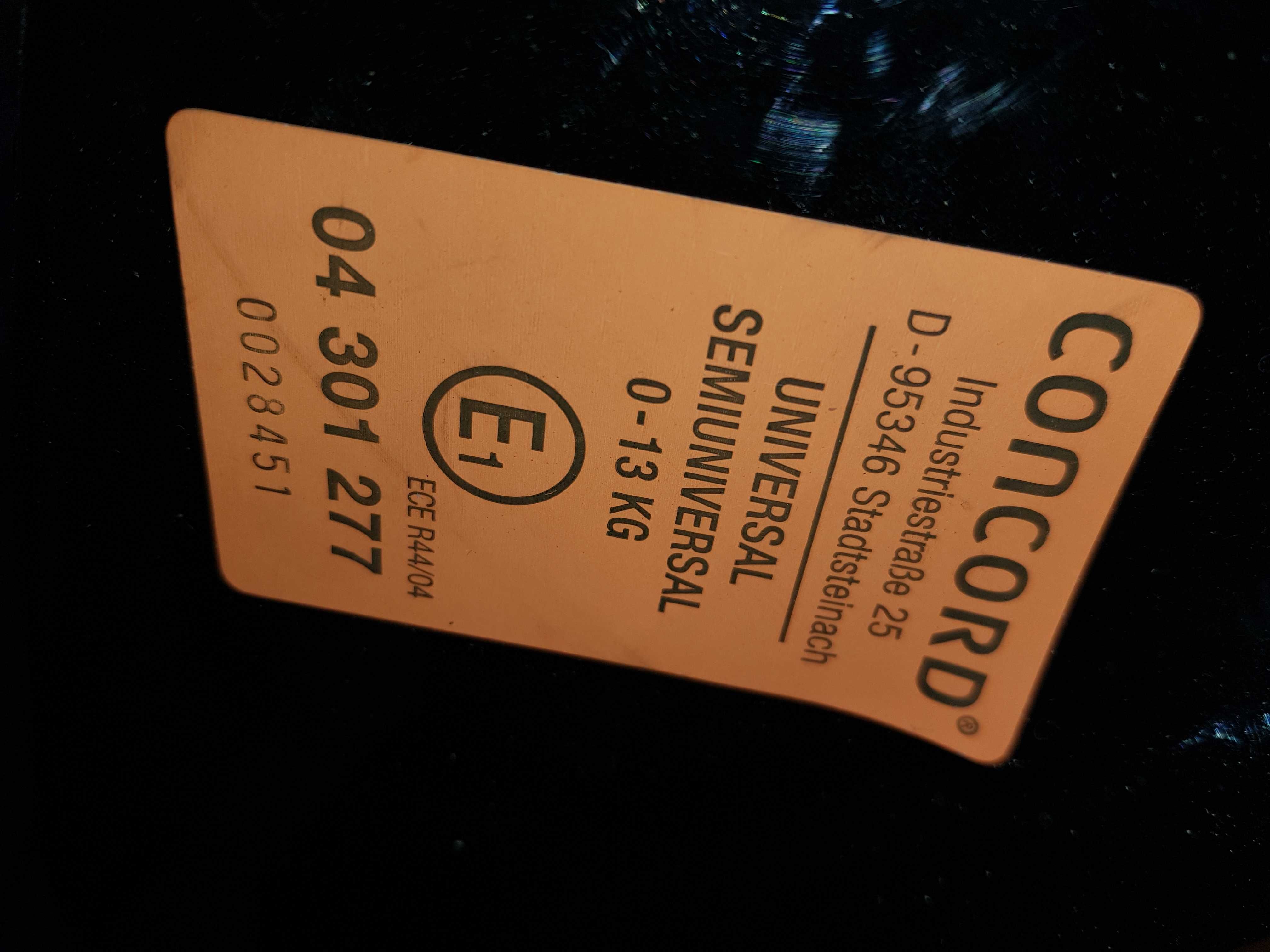 fotelik nosidełko Concord Air 0-13 kg