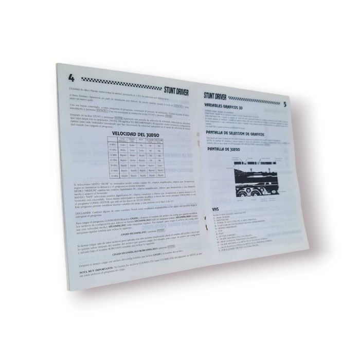 Jogo Stunt Driver (PC, 1992) – Edição em Disquete 3.5” – Completo