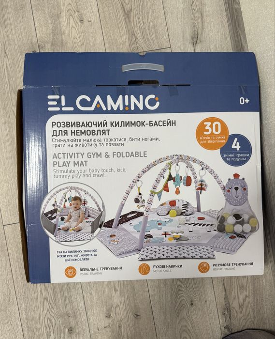Дитячий розвиваючий килимок El Camino