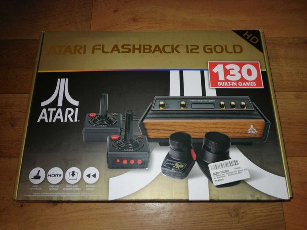 Atari Flashback 12 Gold Mini 130 Gier Gwarancja Okazja