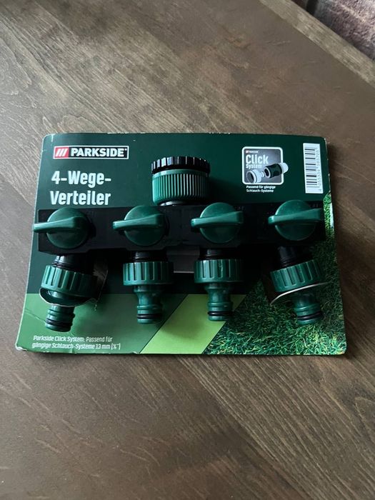 Розподільник для шланга 13мм 1/2" на 4 виходи