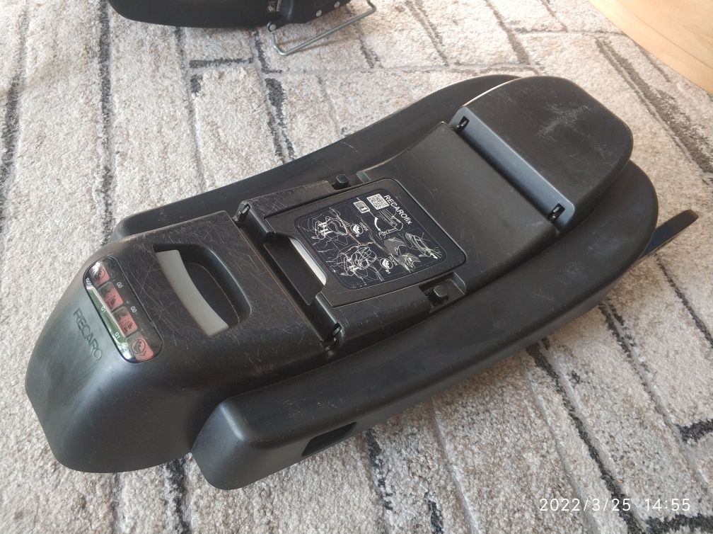 Fotelik samochodowy z bazą isofix RECARO Privia do 13kg