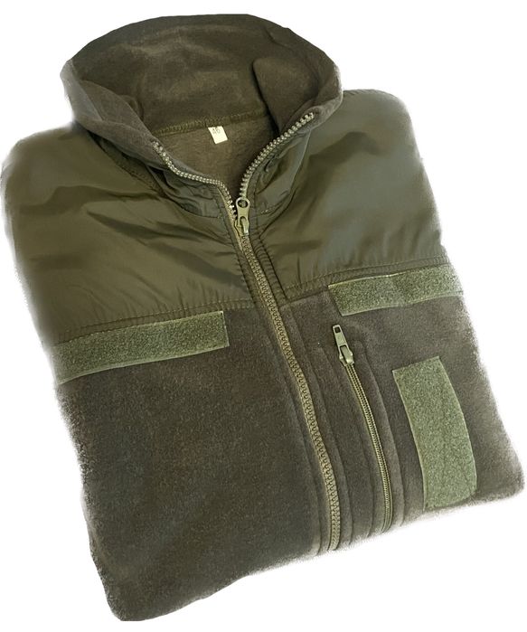 Роздріб/Опт. Флісова кофта 340г/м, олива фліска,хакі, флиска