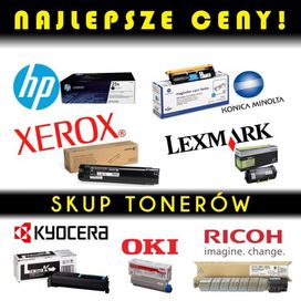 SKUP TONERÓW, Toner HP, OKI , Lexmark , Dell