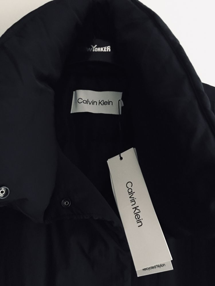 Płaszcz Puchowy Puch Naturalny Calvin Klein
