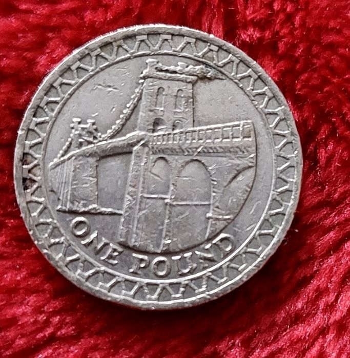 Black friday. Moedas de 1 Libra Elisabete the second