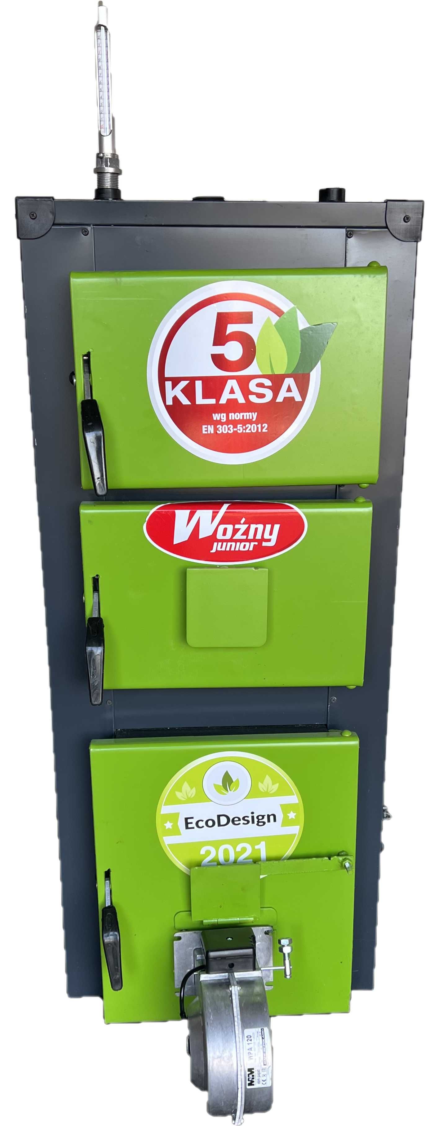 Kocioł na węgiel piec na drewno 5 klasa 10kw  70-110m2 gratis pompa