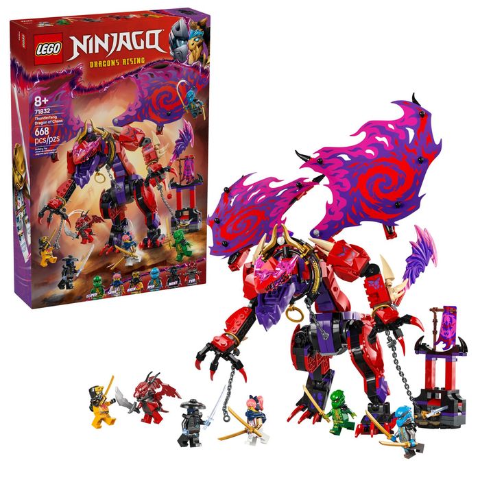 LEGO 71832 Ninjago - Smok chaosu Kiełogrzmot