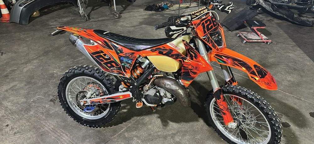 Ktm 125 exc ideal para um jovem