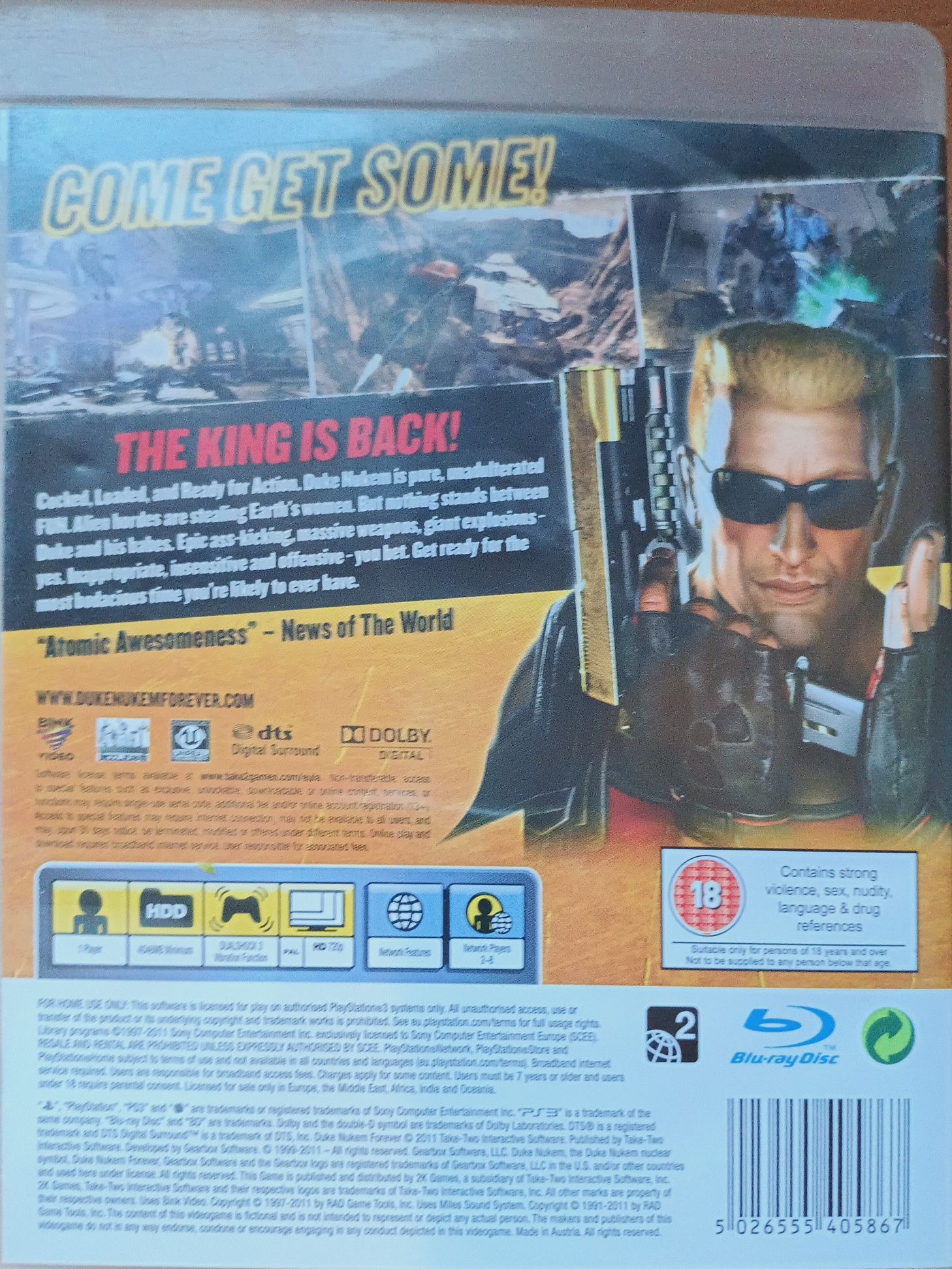 Gra na PS3 Duke Nukem
