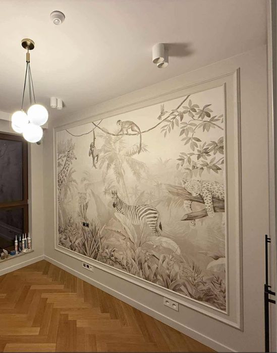 Taoeta Jungle zwierzeta dziecieca pokoj dziecka Photowall