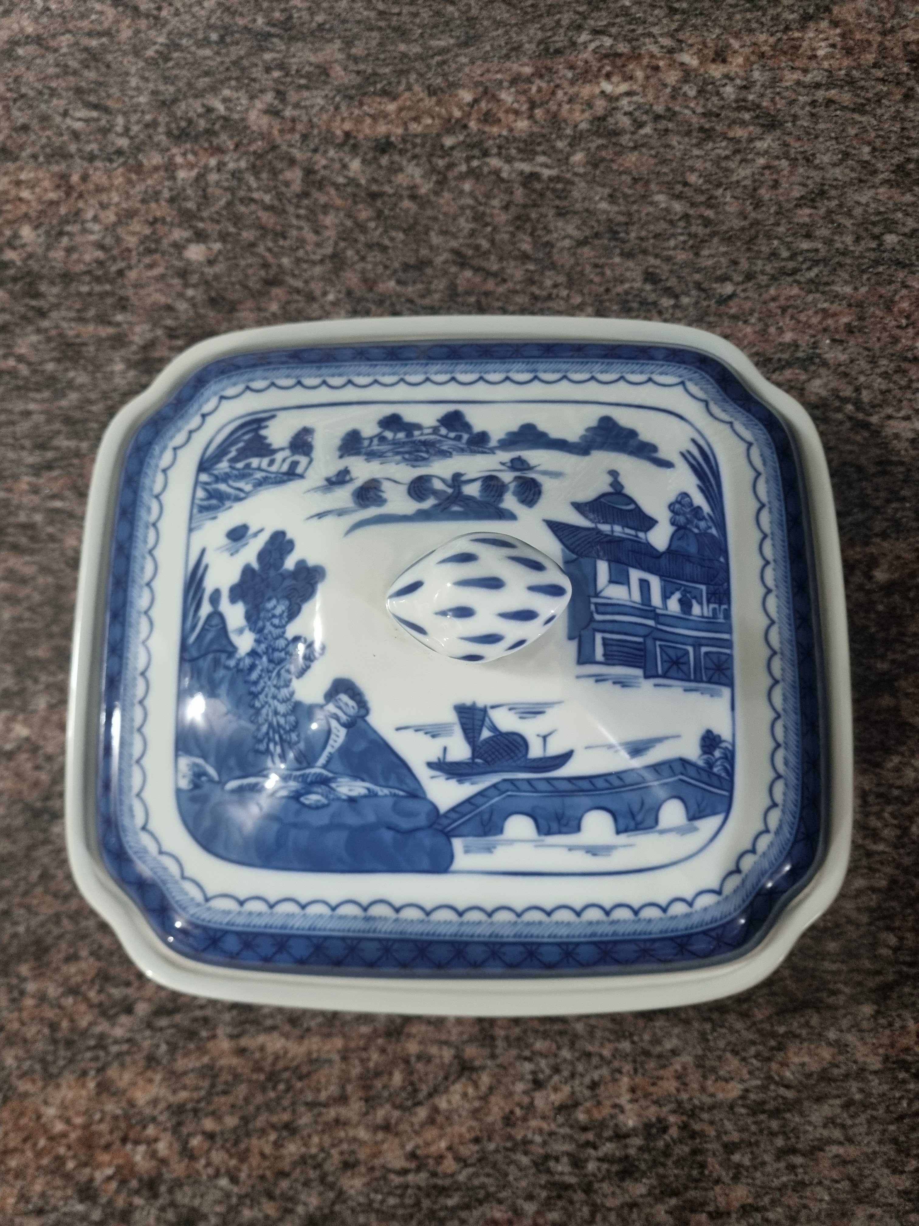 Terrina Vista Alegre Blue Canton – Mottahedeh