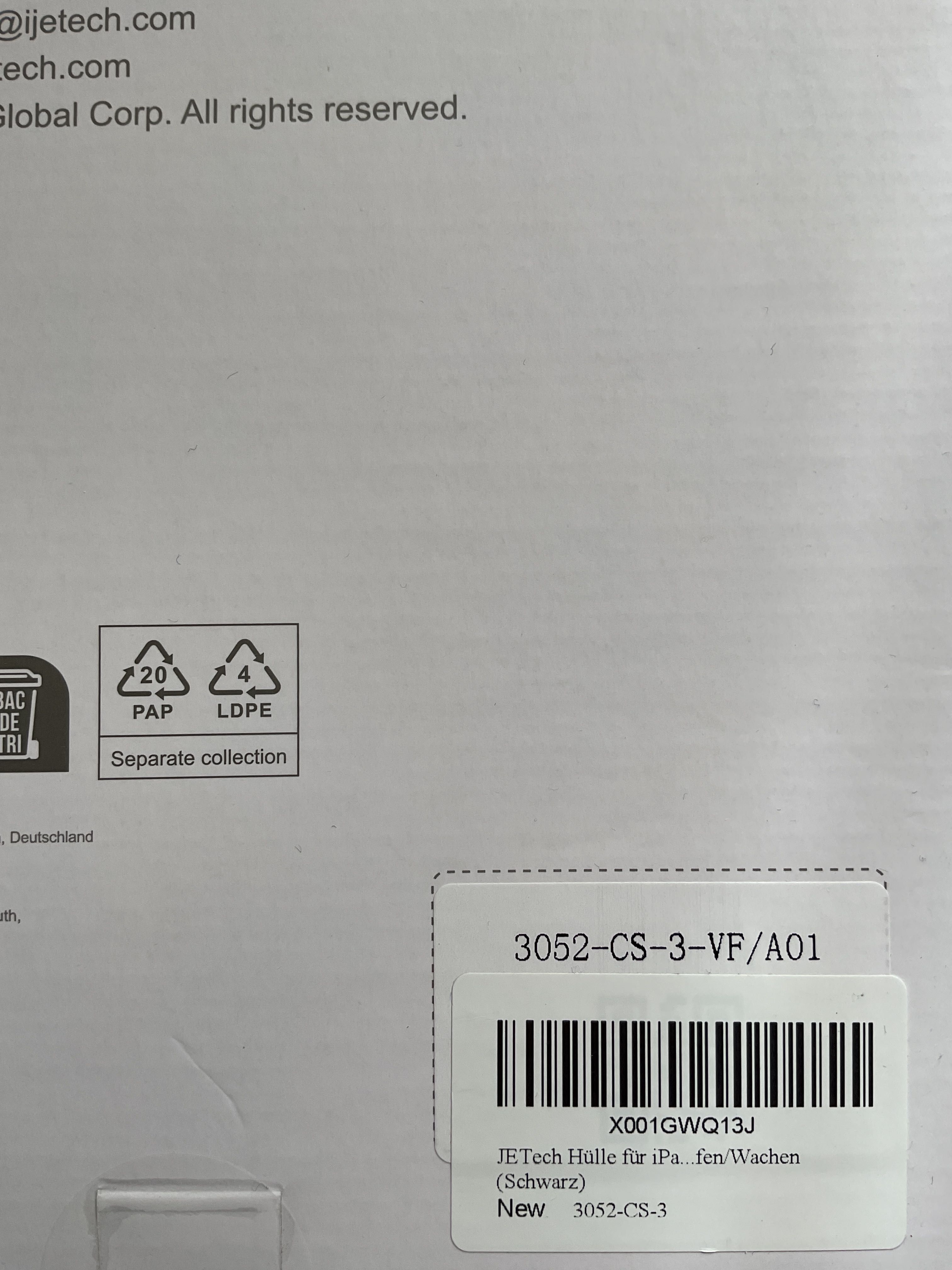 Capa protetora para iPad 10,5 polegadas