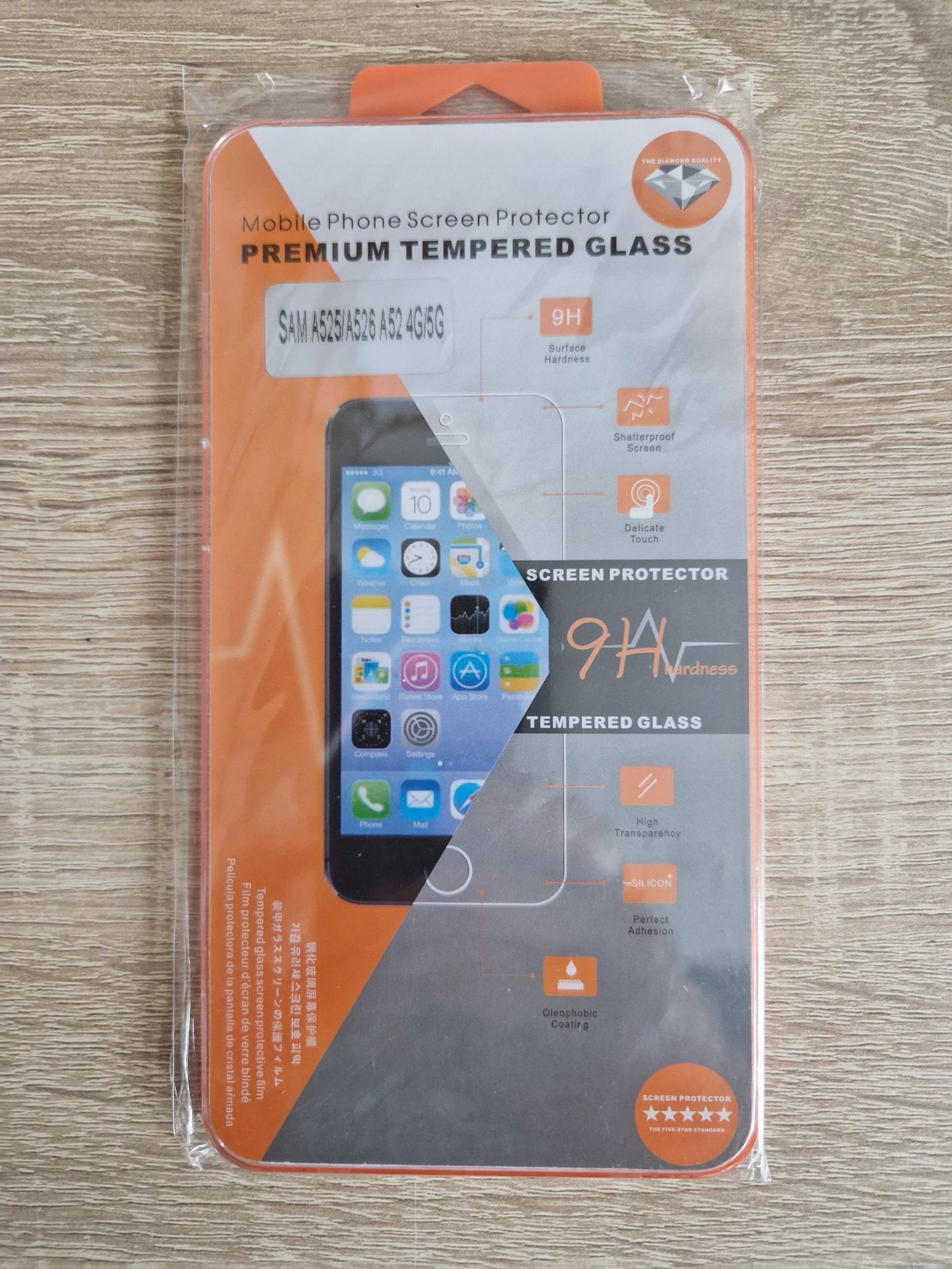Hartowane szkło Orange do SAMSUNG GALAXY A52/A52S