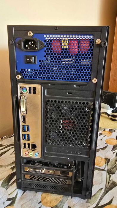 PC Win11 Home AMD Ryzen5 16GB RAM SSD256GB+HDD500GB GTX 1050 Ti