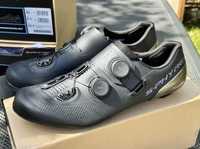 S-PHYRE Shimano SH-RC902 (r.47) Black Noir, Carbon, szosa