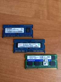Pamięć RAM DDR3 2x2gb 1x4gb ADATA HYNIX ELPIDA