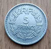 5 franków 1947 r. Francja