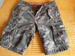 spodenki Superdry- Krótkie Bojówki/ zielony moro