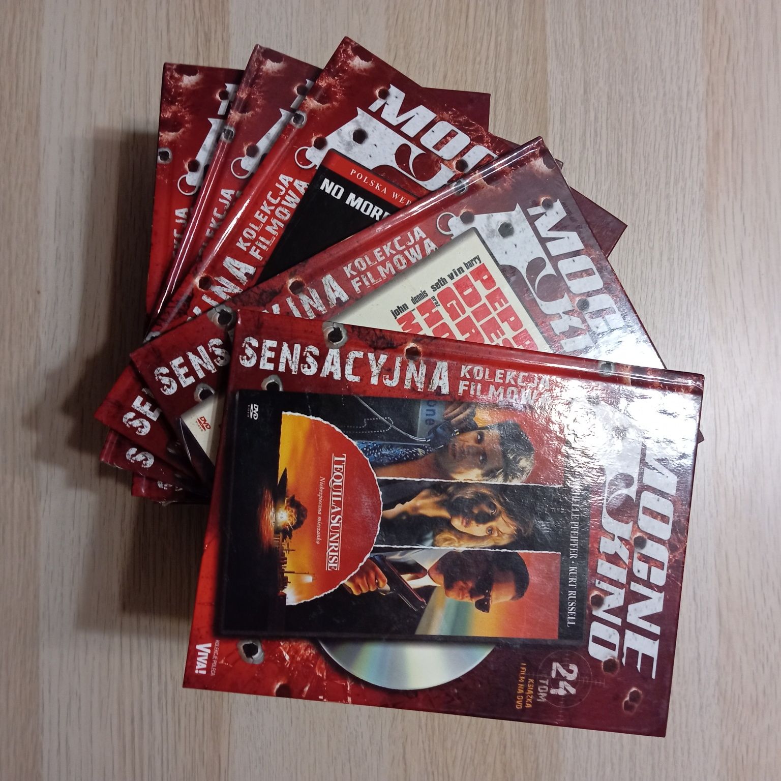Mocne Kino, Sensacyjna Kolekcja Filmowa 15 płyt DVD