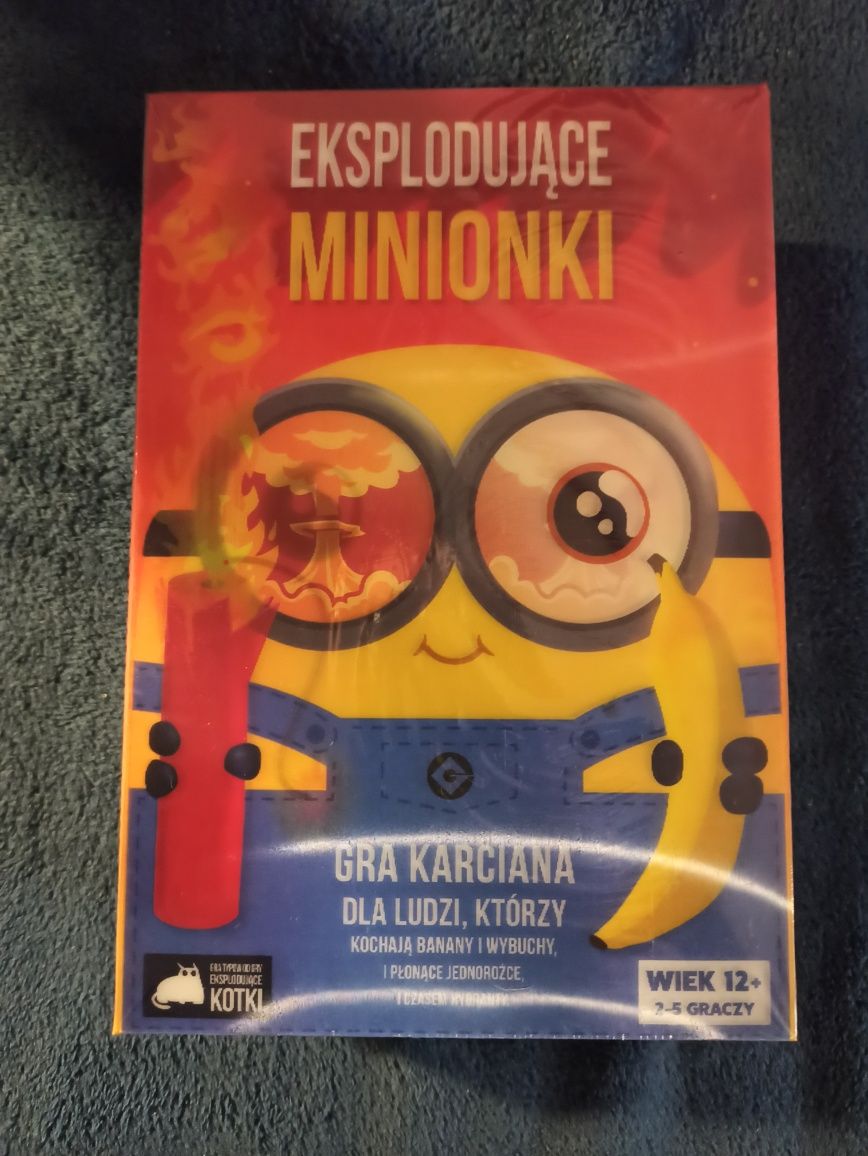 Gra karciana Eksplodujące Minionki
Eksplodujące Minionki