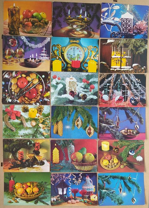 150 Czechosłowackich pocztówek noworocznych