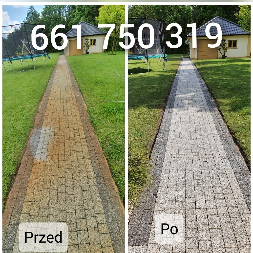 Profesjonalne Mycie i czyszczenie,Kostki,Elewacji