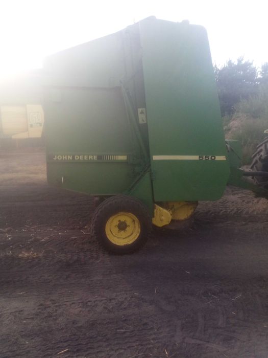 Prasa John Deere 550 wiązanie na 3 sznurki !!!590 545