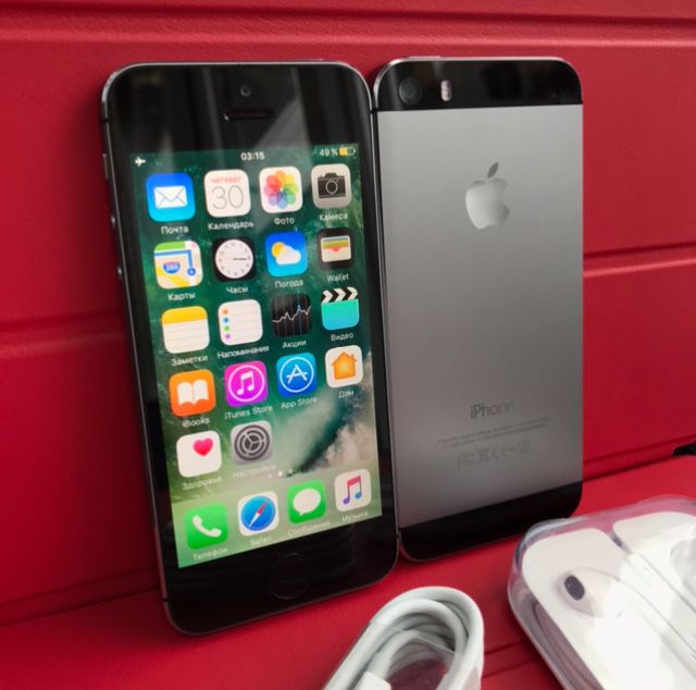 iPhone 5S 16Gb Space Gray Neverlock | ПОДАРУНОК! | Відправка