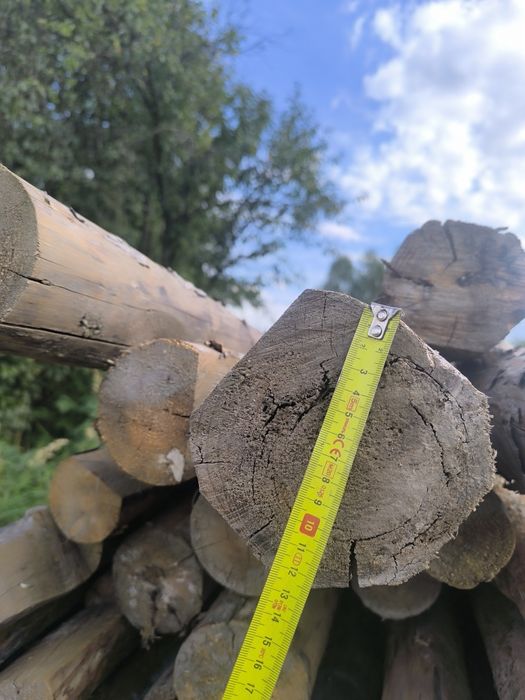 Stemple budowlane drewniane