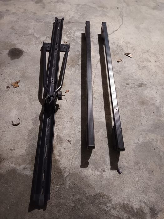 Barras tejadilho c/ suporte para 1 bicicleta