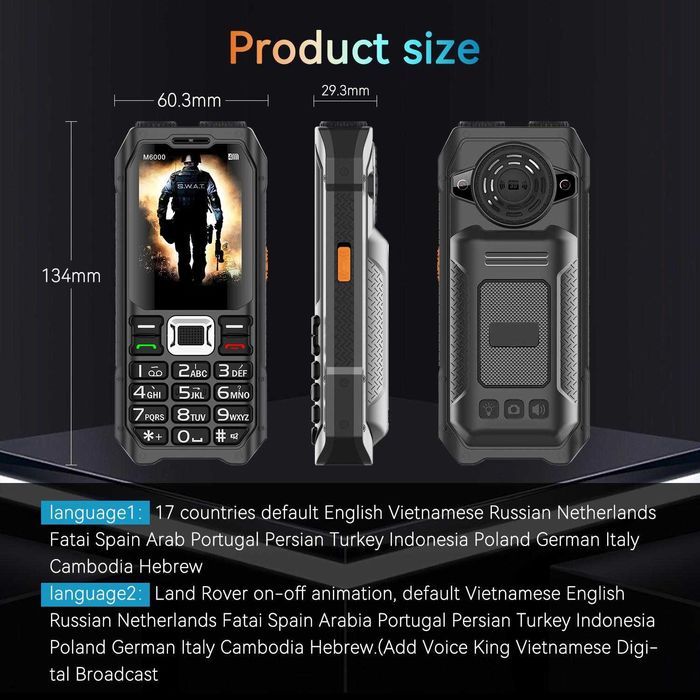 Мобільний телефон на 4 SIM карти M6000 UNIWA не вмикається