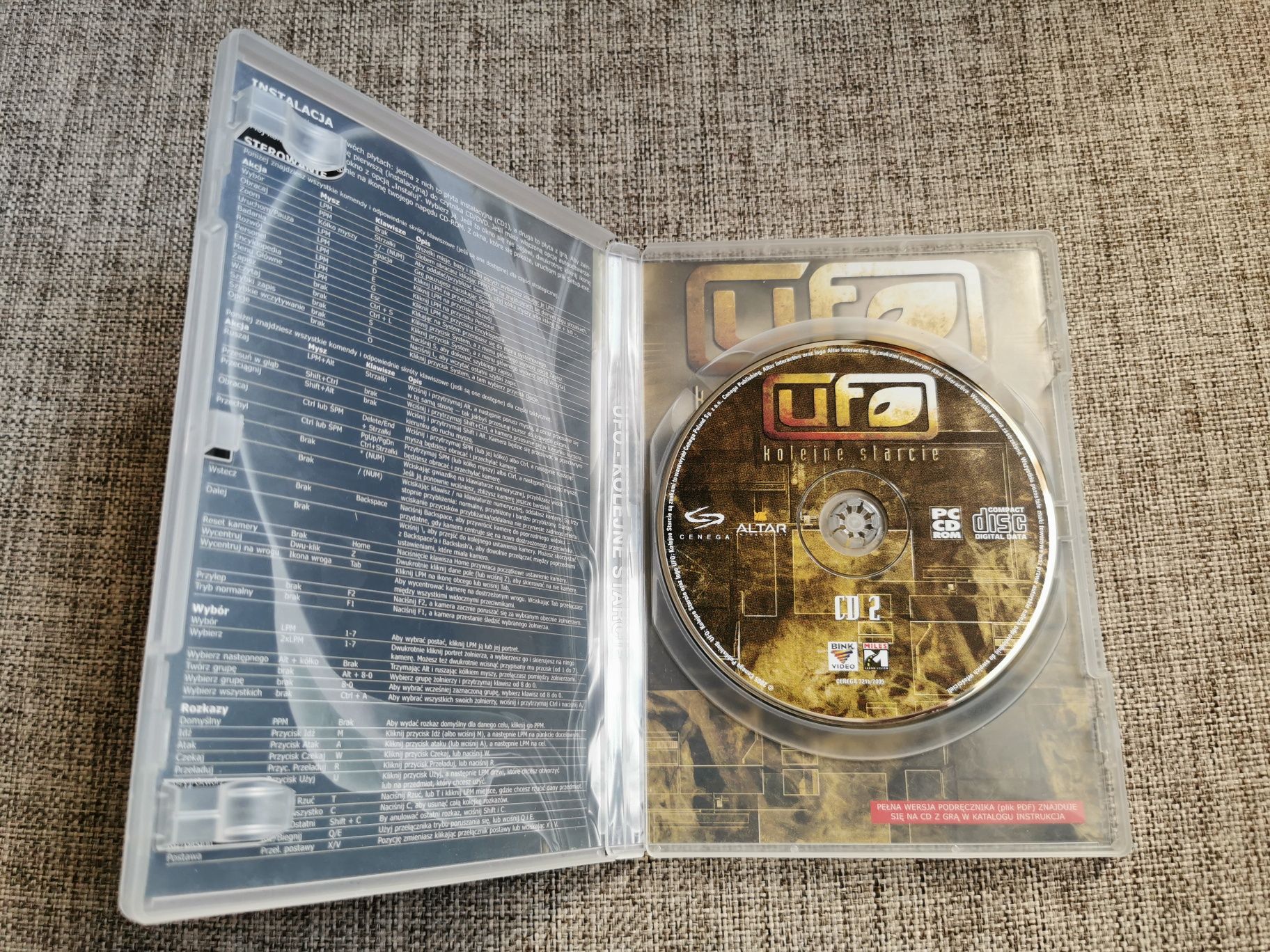 Gra PC DVD - UFO kolejne starcie