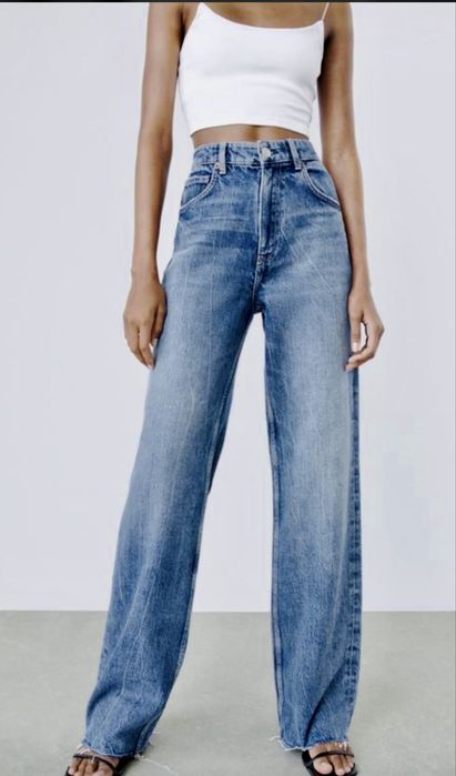 ZARA джинси  wide leg