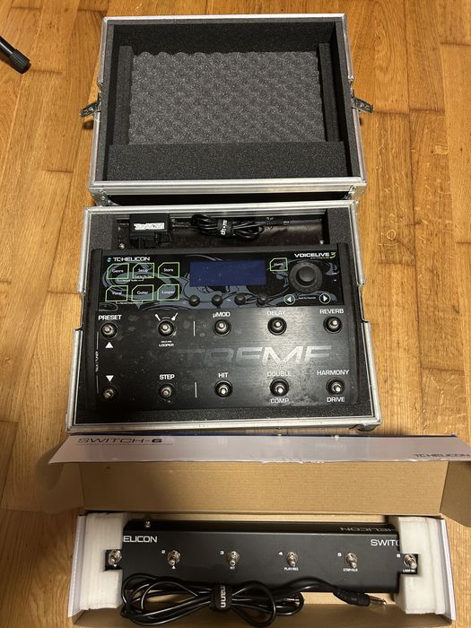 TC Helicon VL3X + Case Thon + Switch